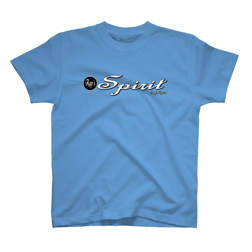 Ray's Spirit　レイズスピリットのRay's Spirit Logo ①（WHITE） スタンダードTシャツ