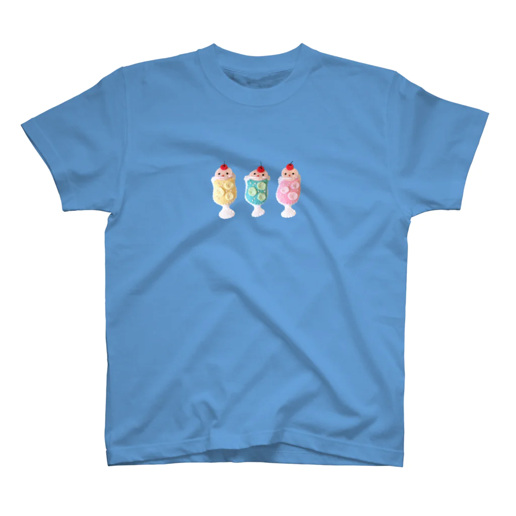 あんにゅむのクリームソーダ３姉妹 Regular Fit T-Shirt