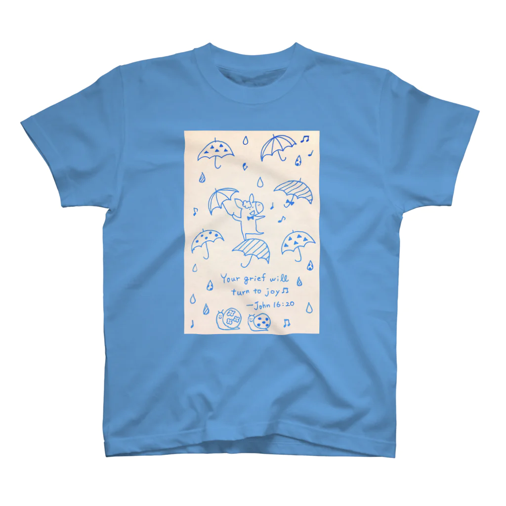 Grace+のDonkey in the Rain スタンダードTシャツ