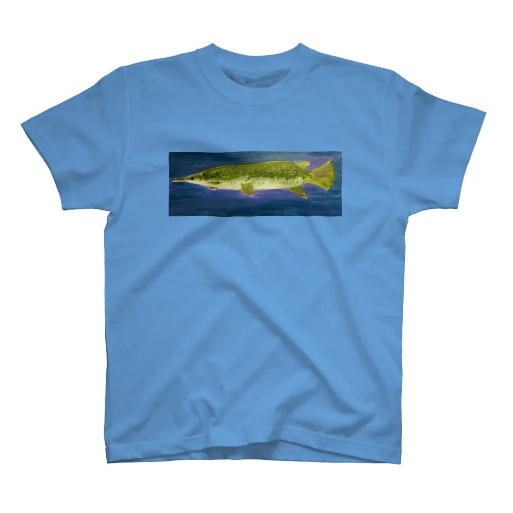 魚子のアリゲーターガー スタンダードTシャツ