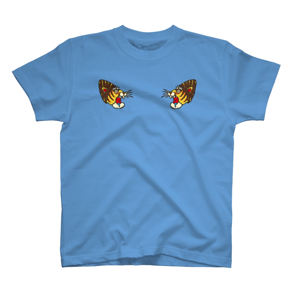 SAUNA ZOMBIESのSAUNA ZOMBIES-Giddy Tiger T- Regular Fit T-Shirt