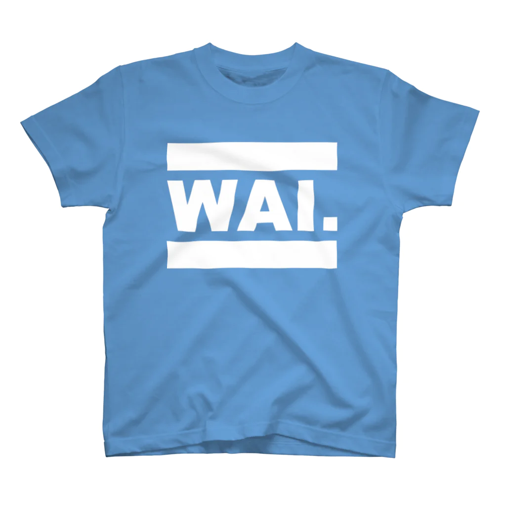 立花けんのグッズ屋さんのWAIT(全16色) Regular Fit T-Shirt