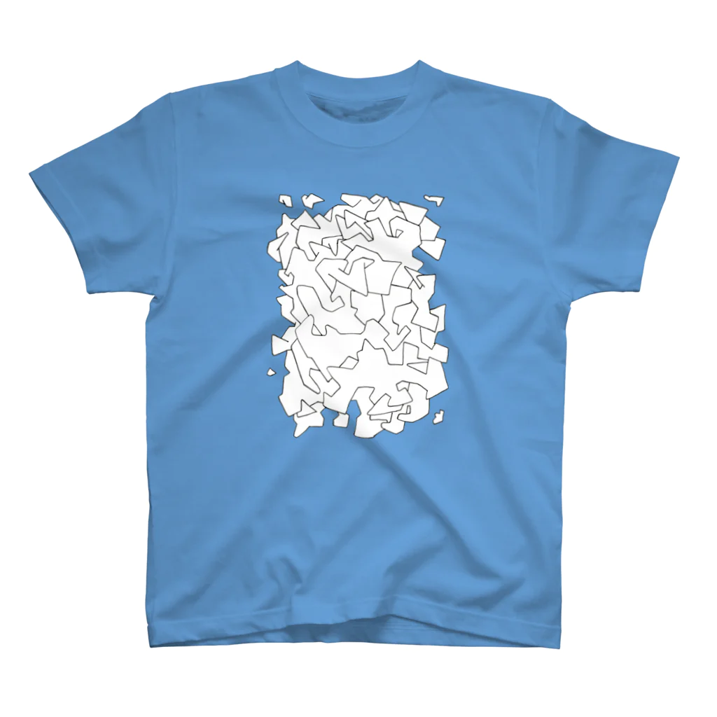 shimmy_sのcloud block Regular Fit T-Shirt