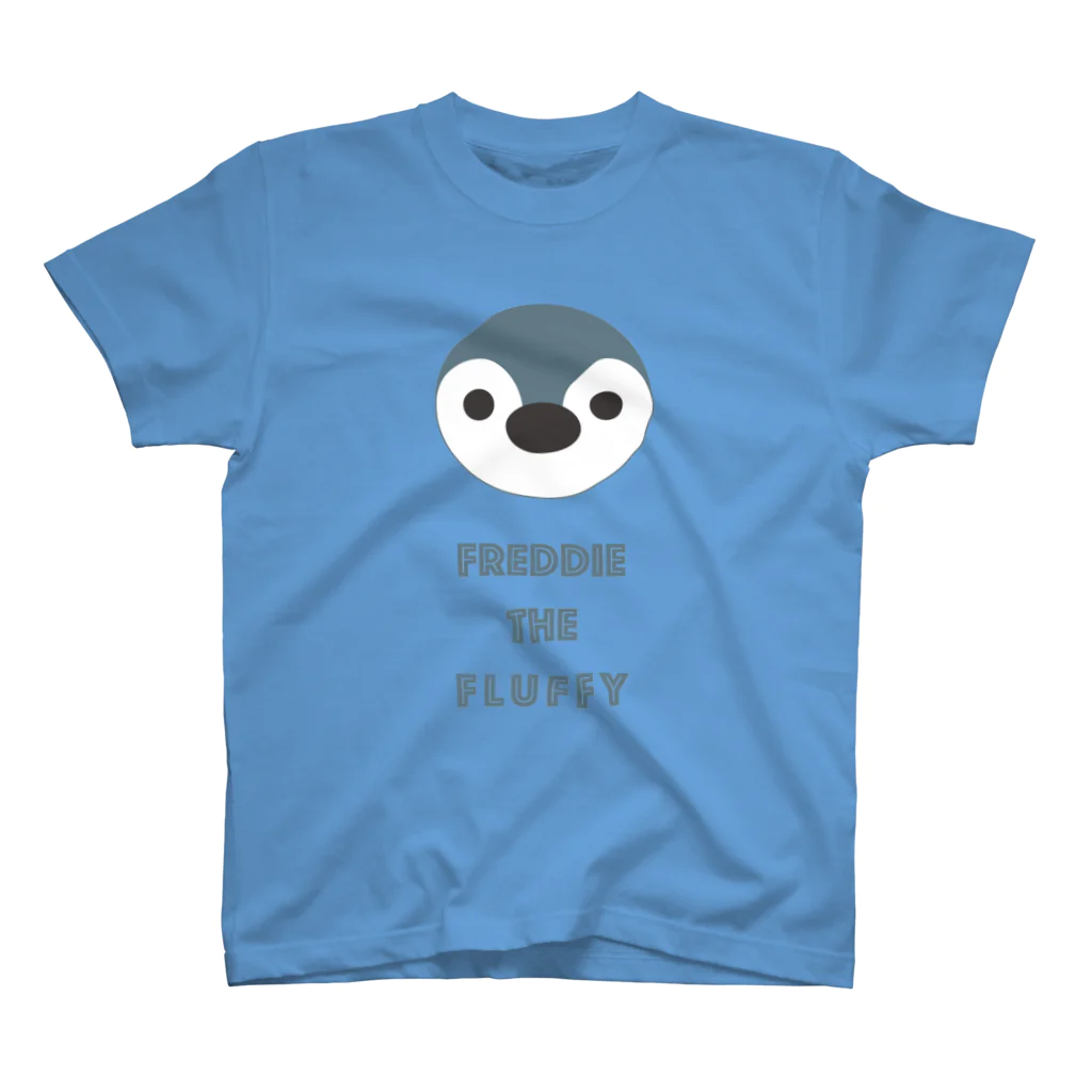 Freddie's Fluffy Shopのfreddie the fluffy with text Regular Fit T-Shirt