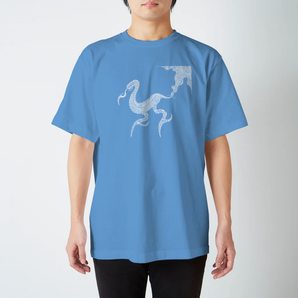 ヴンダーカンマーのThe Hounds of Tindalos (white) スタンダードTシャツ