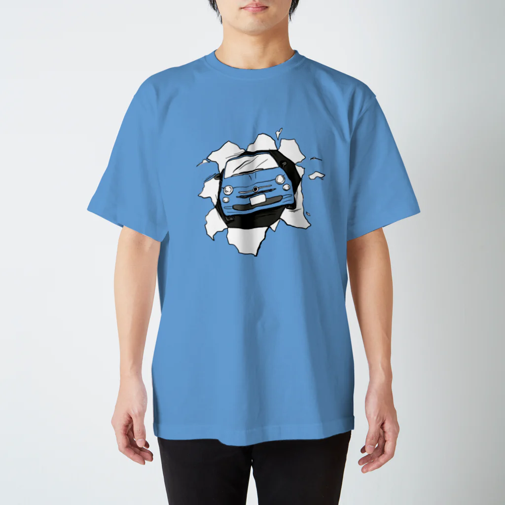 pandaticsのとびだすくるま！500！ Regular Fit T-Shirt