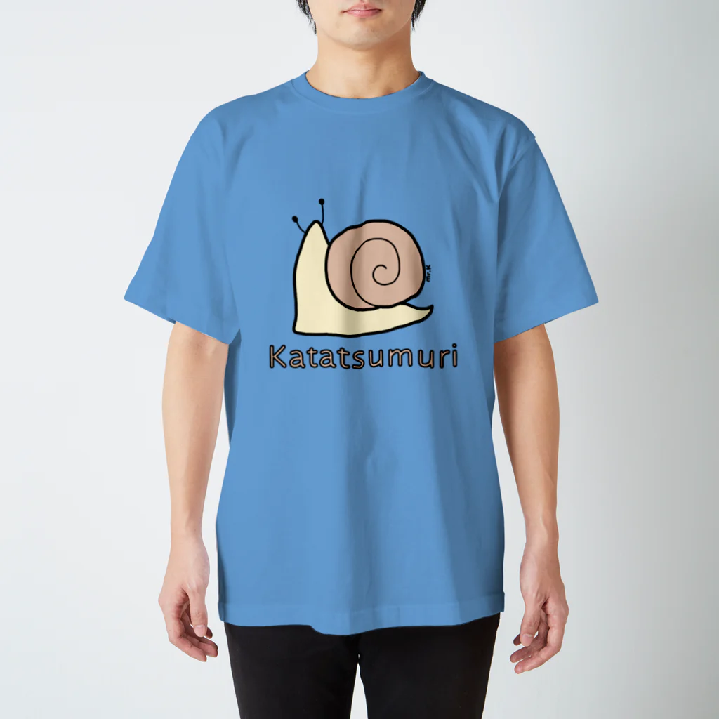 MrKShirtsのKatatsumuri (カタツムリ) 色デザイン スタンダードTシャツ