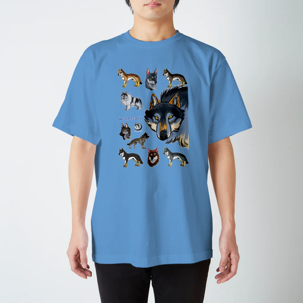 工房斑狼のWOLFDOGS スタンダードTシャツ