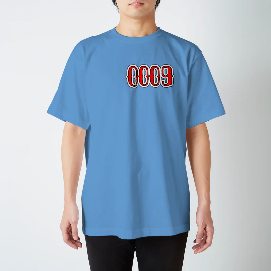 ★･  Number Tee Shop ≪Burngo≫･★ の【０００９】 全23色 スタンダードTシャツ