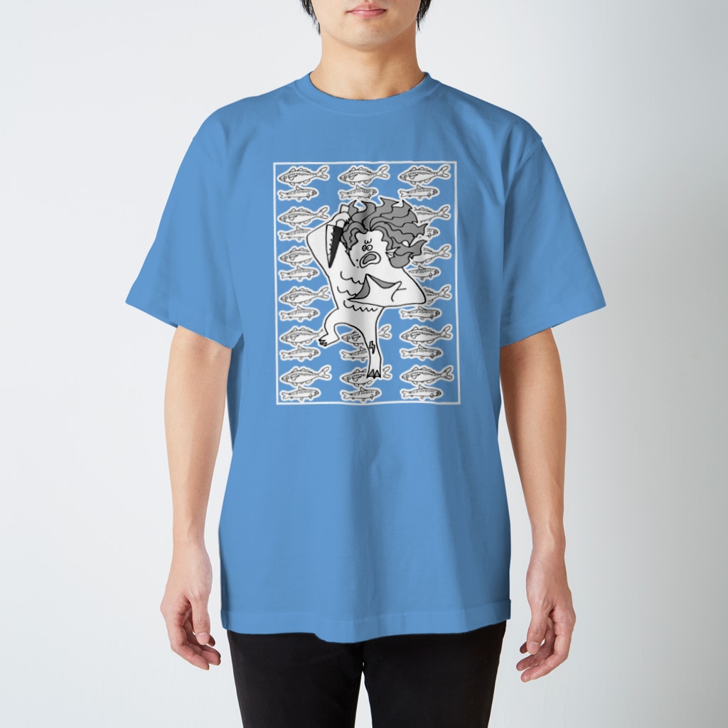 杜の魚のお前がそう来るなら俺はお前を三枚におろす Regular Fit T-Shirt