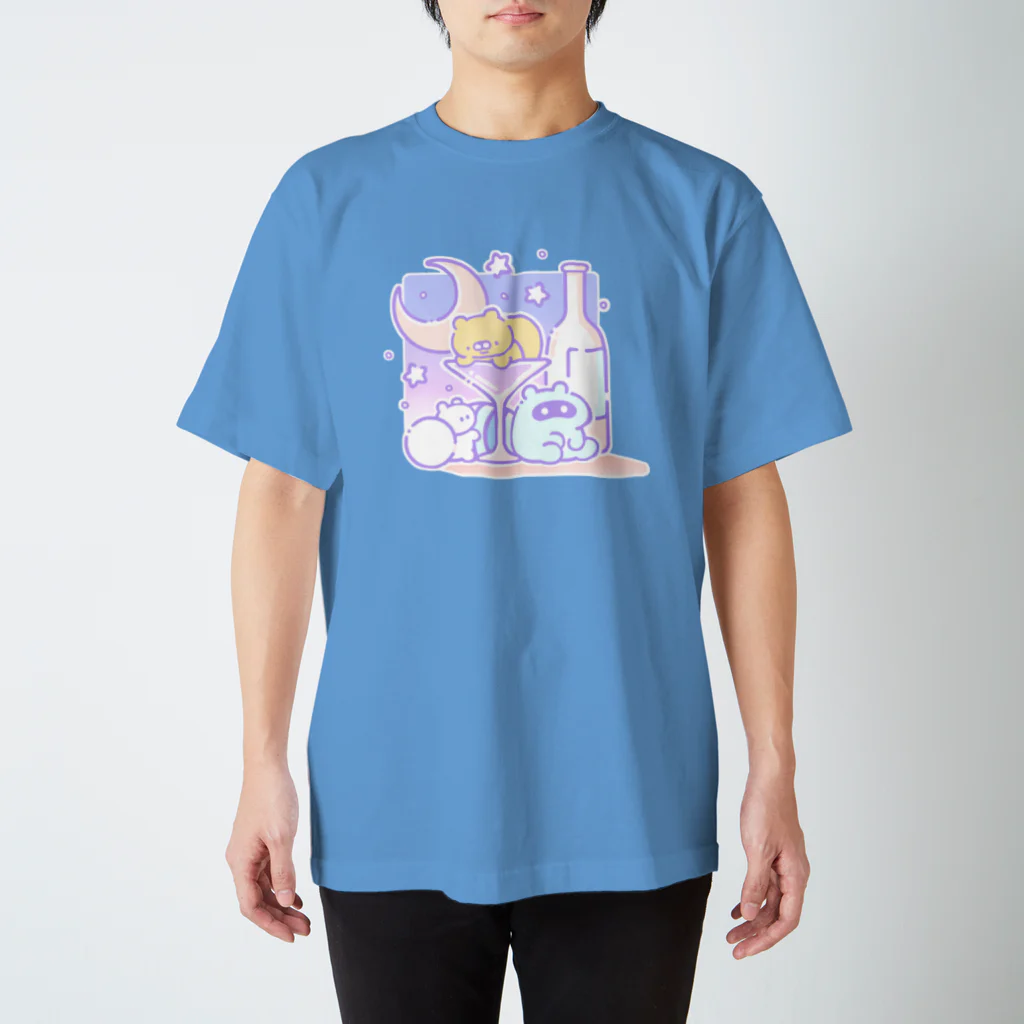 NRMQのアルコールタケネコ スタンダードTシャツ