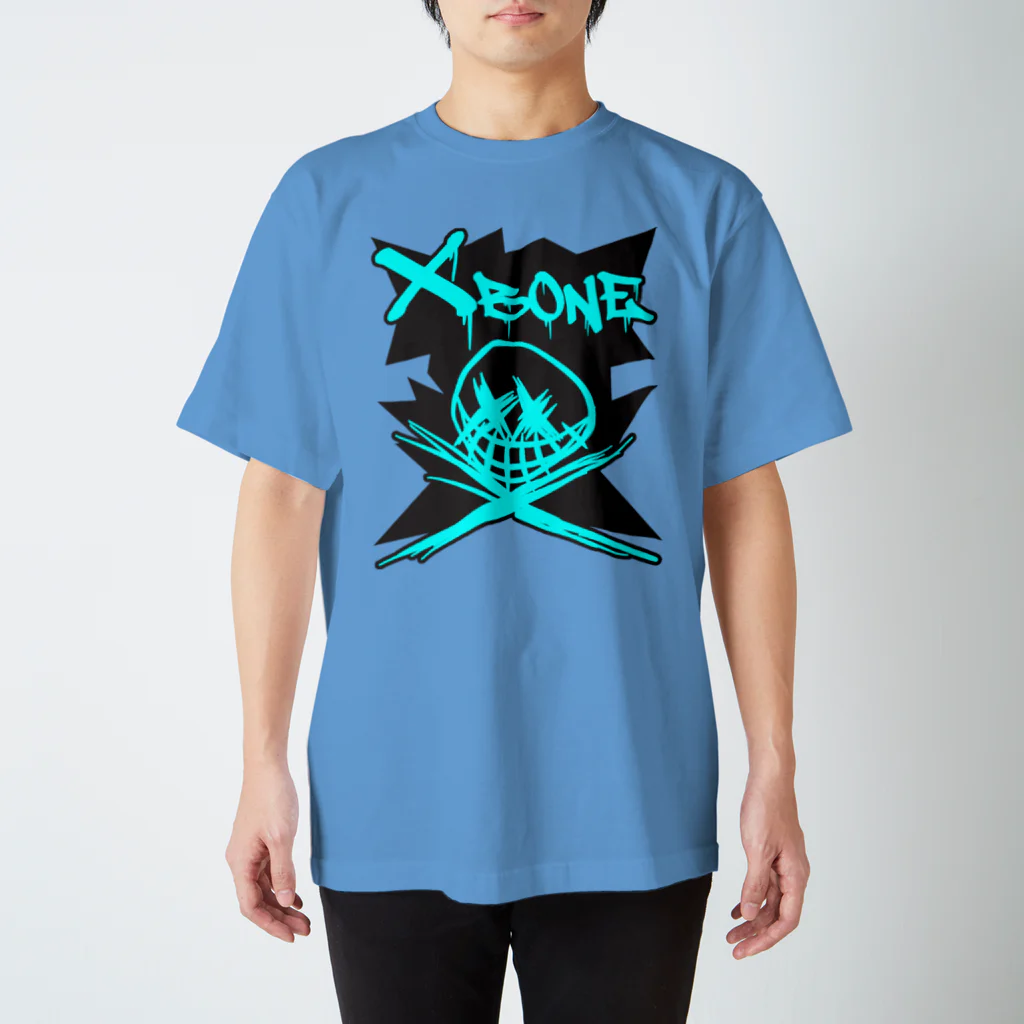 Ａ’ｚｗｏｒｋＳのRAKUGAKIXBONE TRQonBLK スタンダードTシャツ