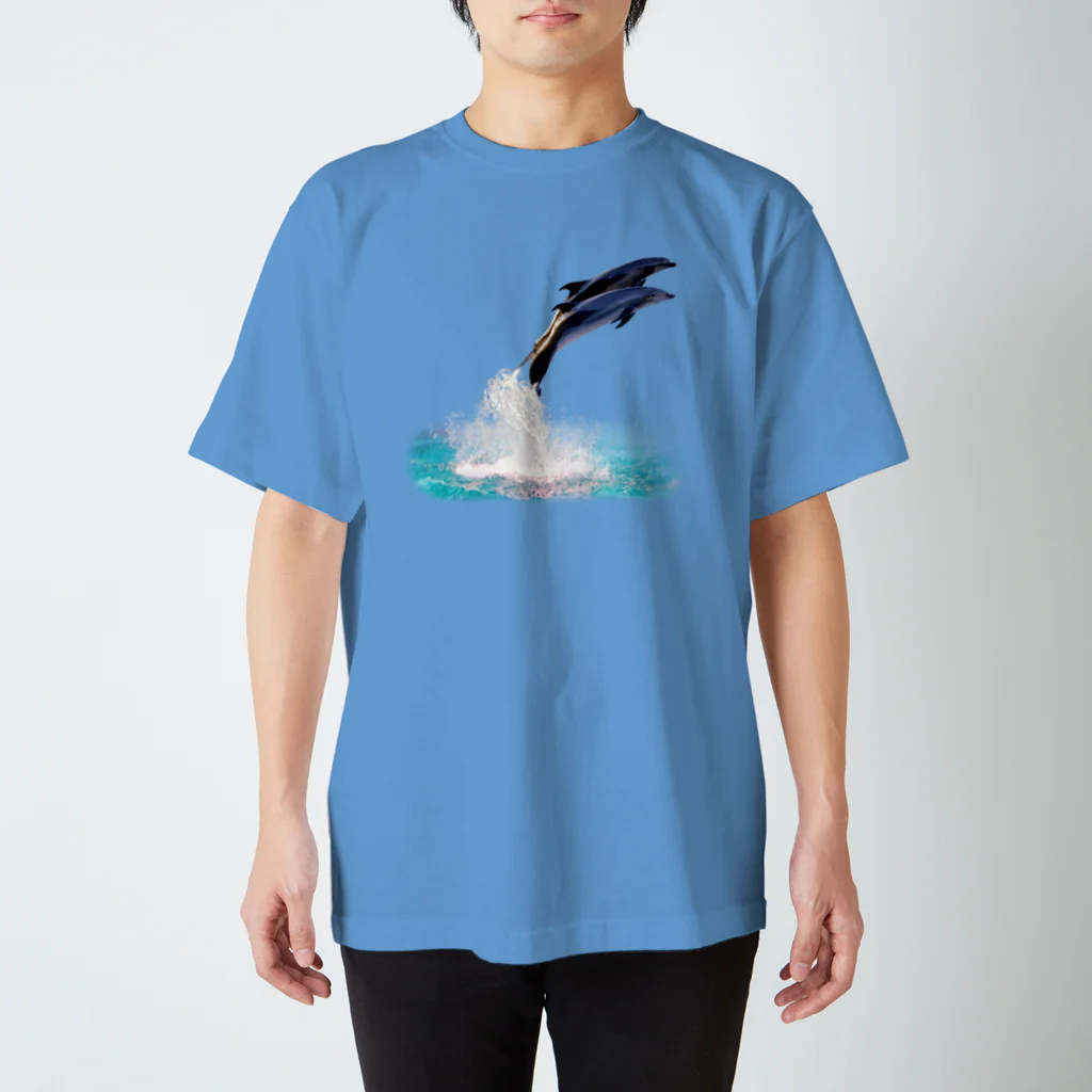 shikisai02sのdolphin jump Regular Fit T-Shirt