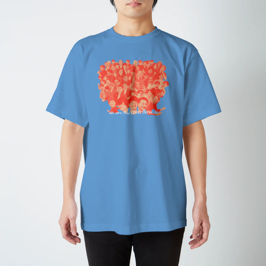 overflow_incのoverflow 6th Anniversary (Orange) スタンダードTシャツ