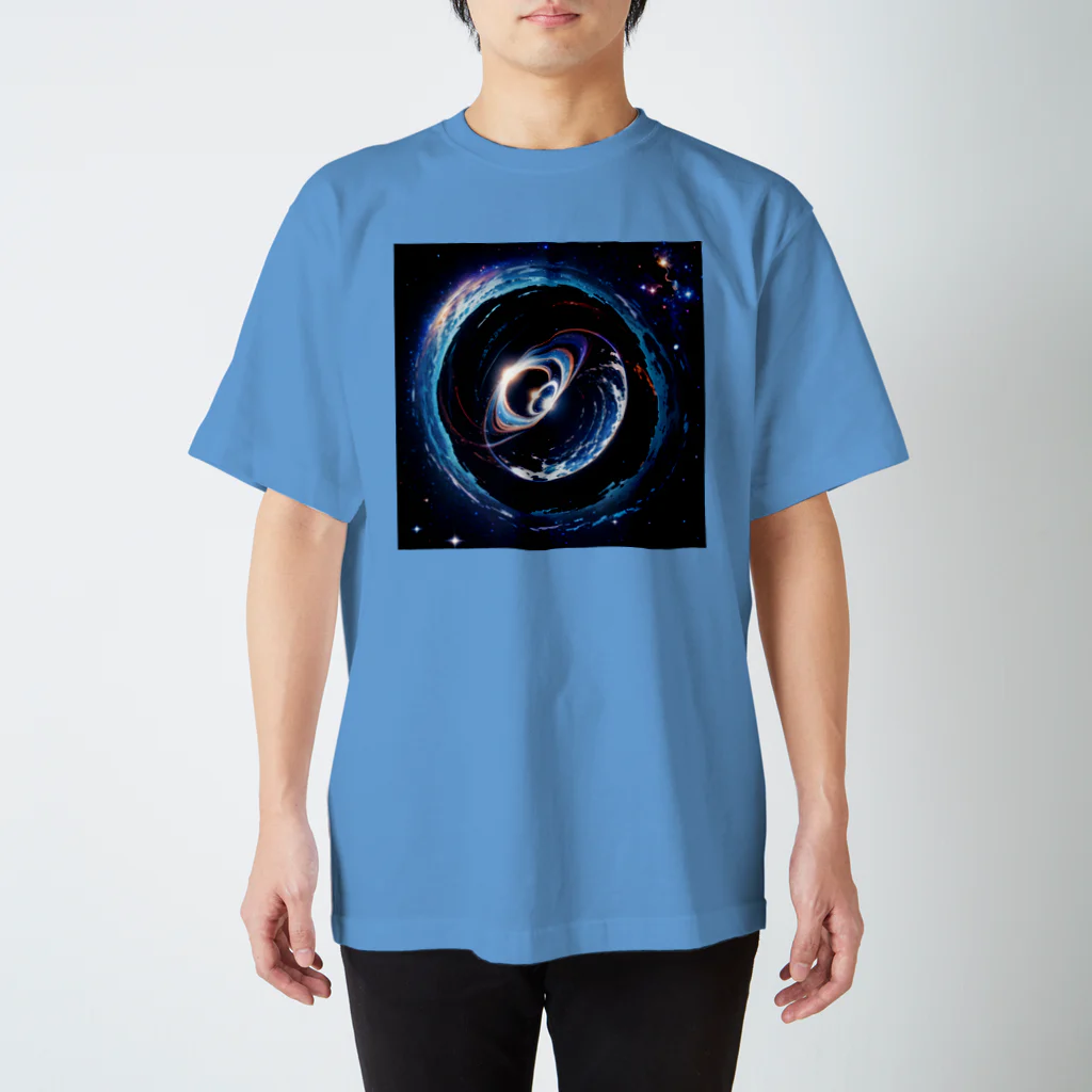 紅藤コミミズクの螺旋宇宙 Regular Fit T-Shirt