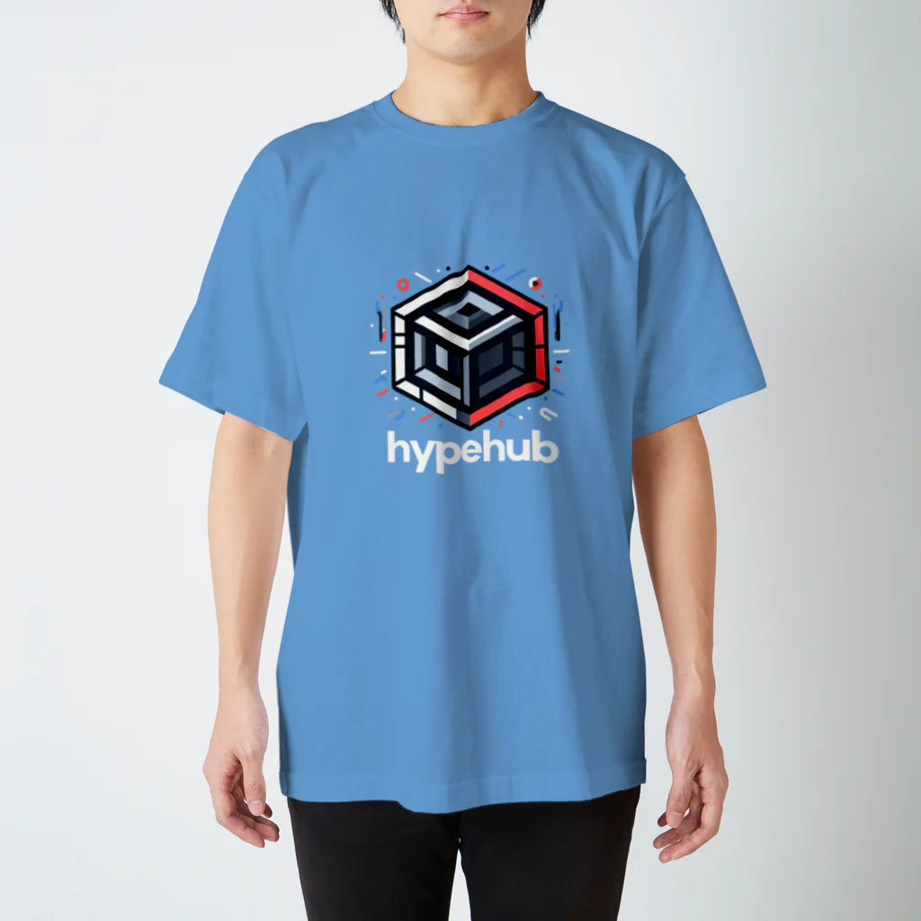 HYPEHUBのHYPEHUBロゴ キューブ Regular Fit T-Shirt