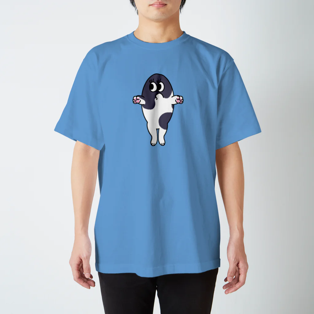 サトリわーくすのねこのおしりちゃん スタンダードTシャツ