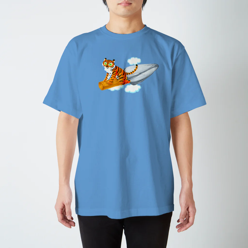 segasworksのスコップ（移植ゴテ）とトラちゃん スタンダードTシャツ