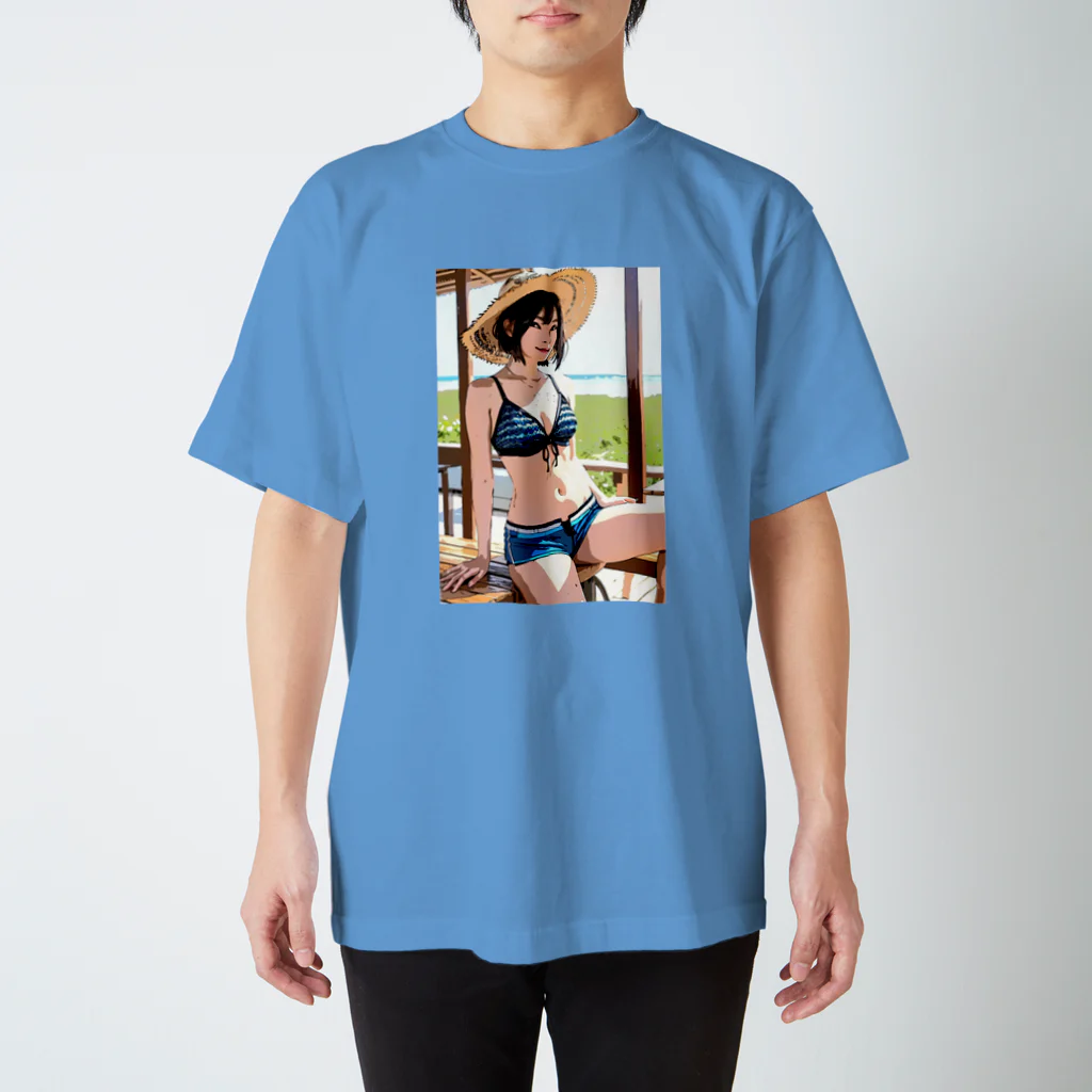 SSD-coのBeach Girl1 スタンダードTシャツ