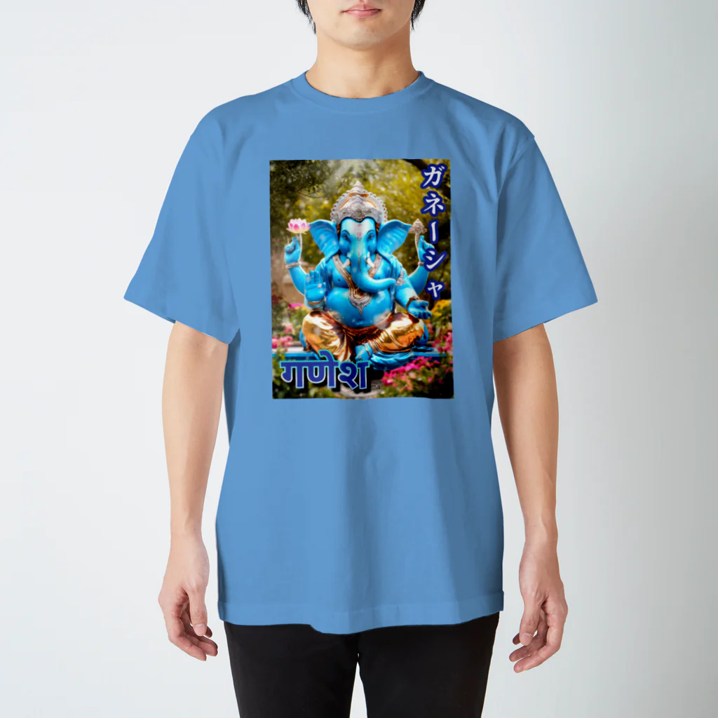 アタオカ1号のAI神話・神(ガネーシャ) スタンダードTシャツ