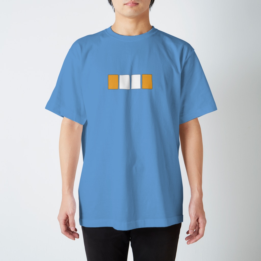 麻雀の麻雀/白の暗カン Regular Fit T-Shirt