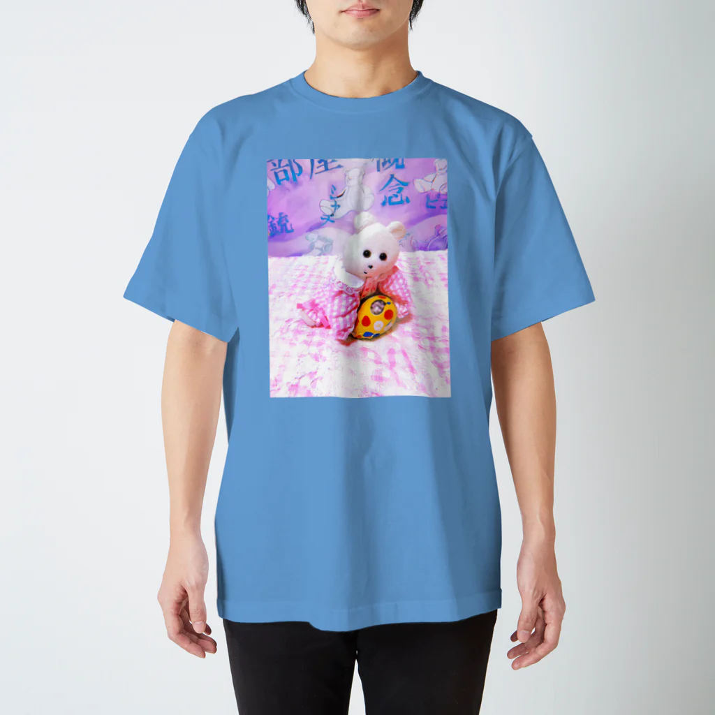 くまきちショップやさんのたまご温める スタンダードTシャツ