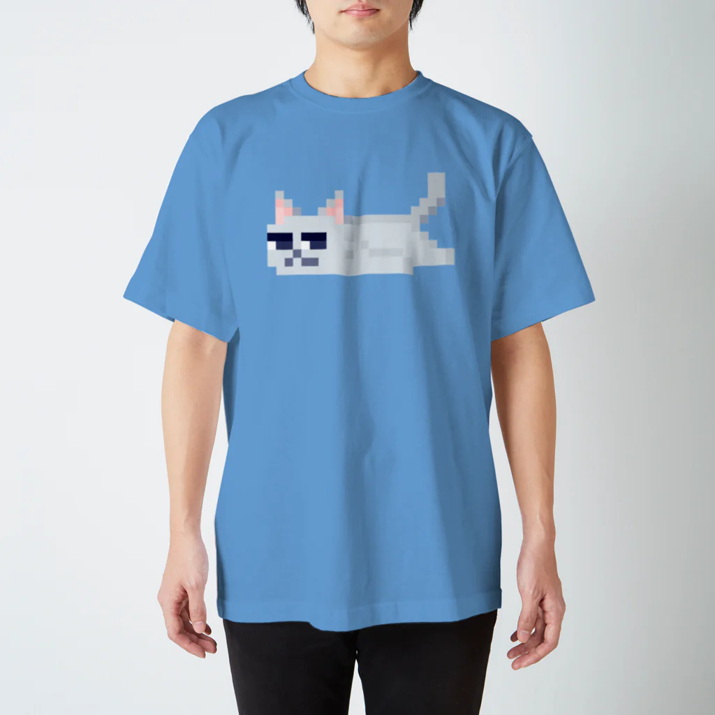 ちろる🐈のバテねこ君 スタンダードTシャツ