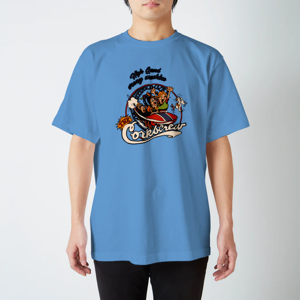 LUCKY SIDE MARKET -ラッキーサイドマーケット-のHigh speed crazy machine スタンダードTシャツ