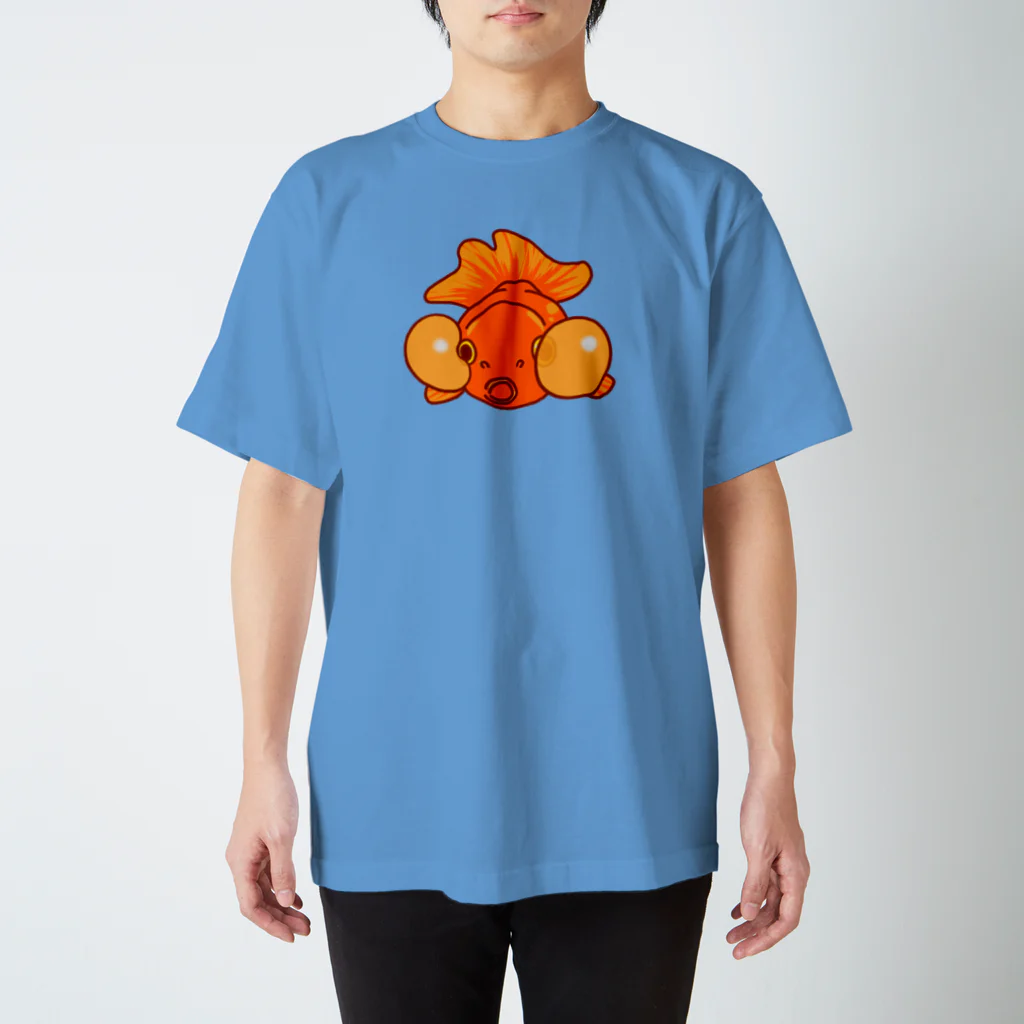 チョモランマリのぽよぽよ金魚 スタンダードTシャツ