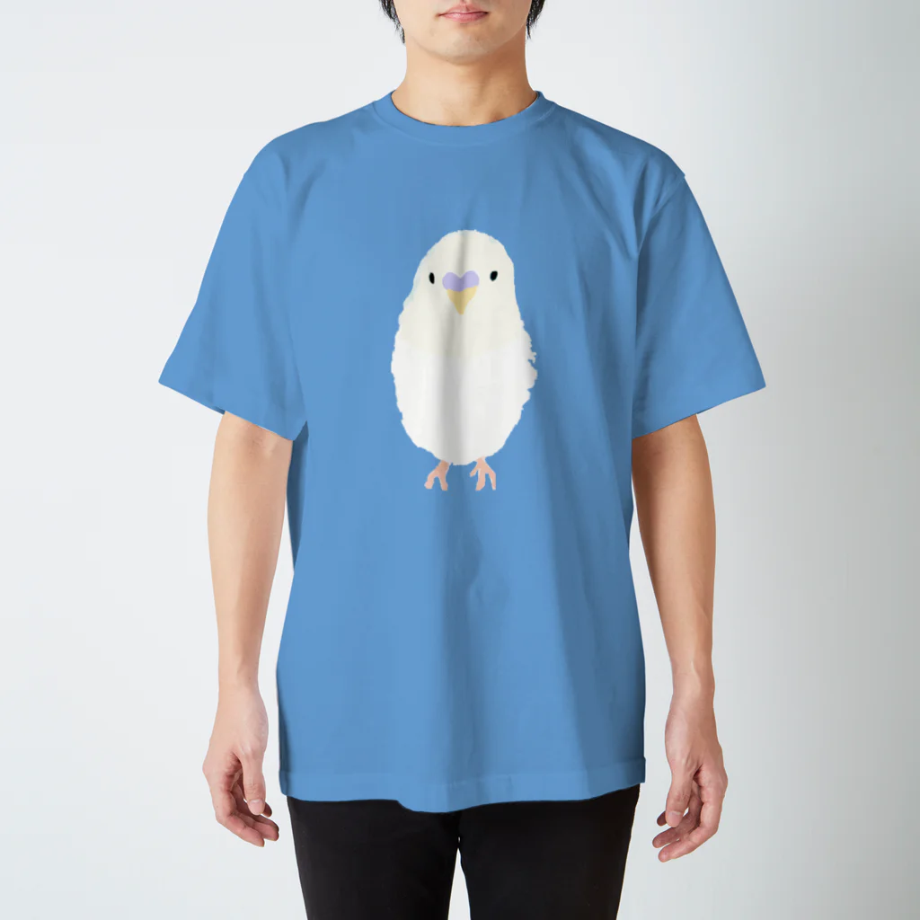 sucre usagi (スークレウサギ）の白いインコさん Regular Fit T-Shirt