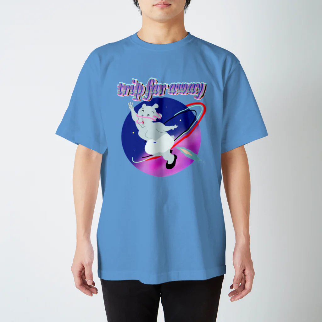 rerotozubu shopping houseのtrip far away スタンダードTシャツ