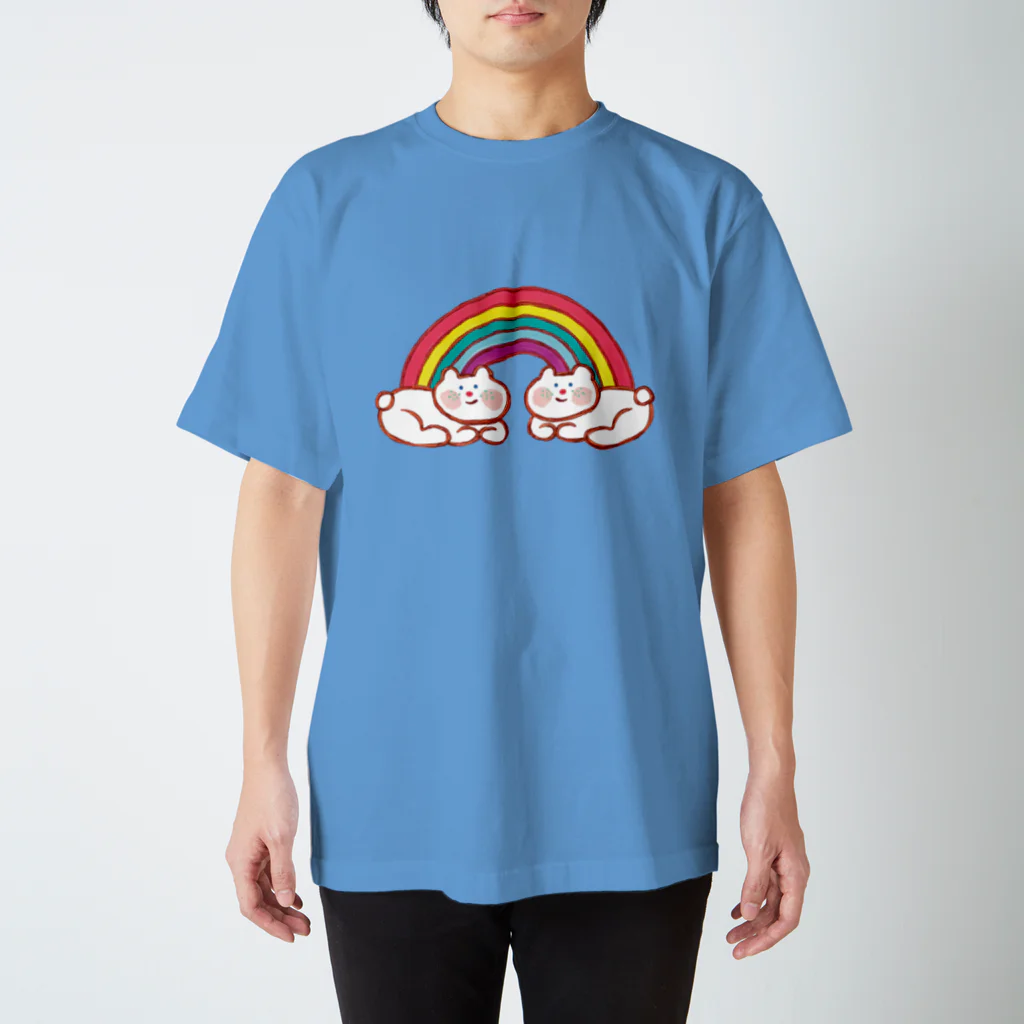 torigaki harukaのにじがかかったくま Regular Fit T-Shirt