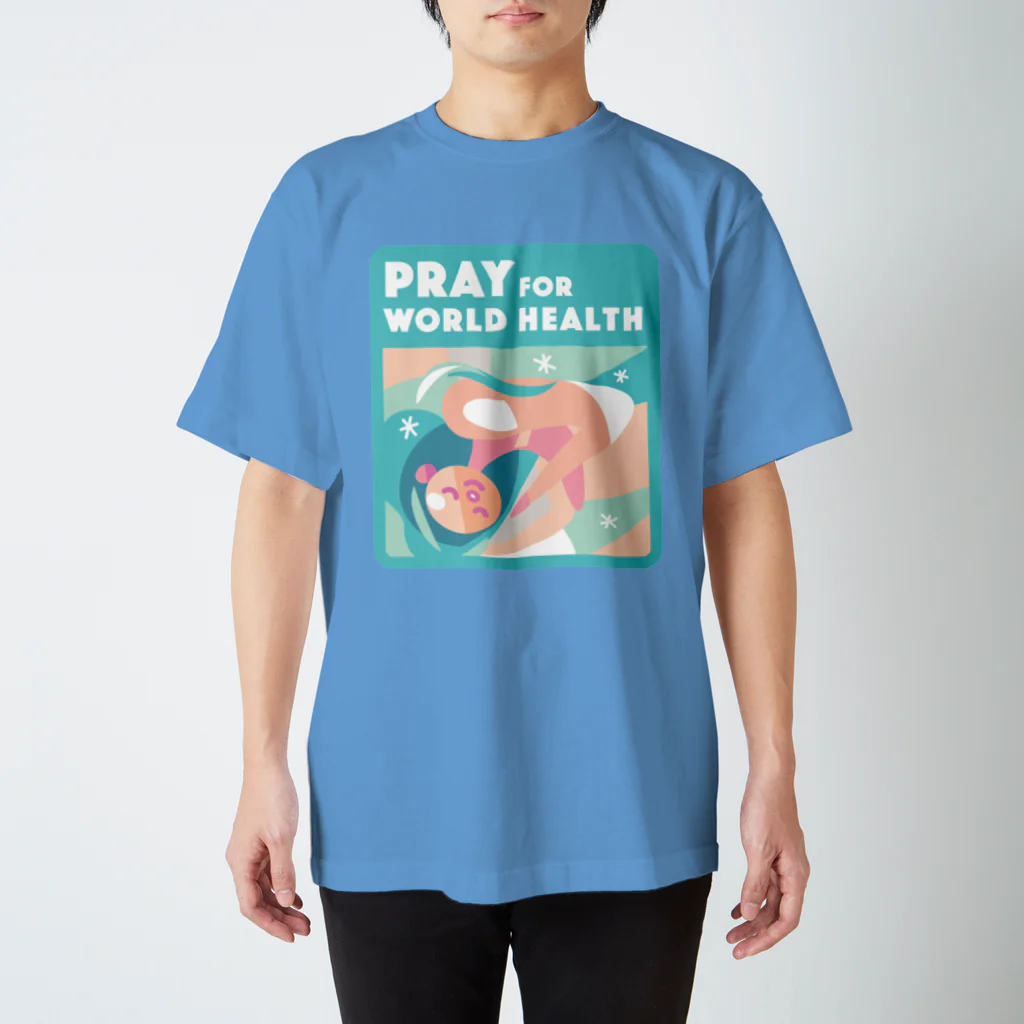 manaBeeの眠り・世界の健康 Regular Fit T-Shirt