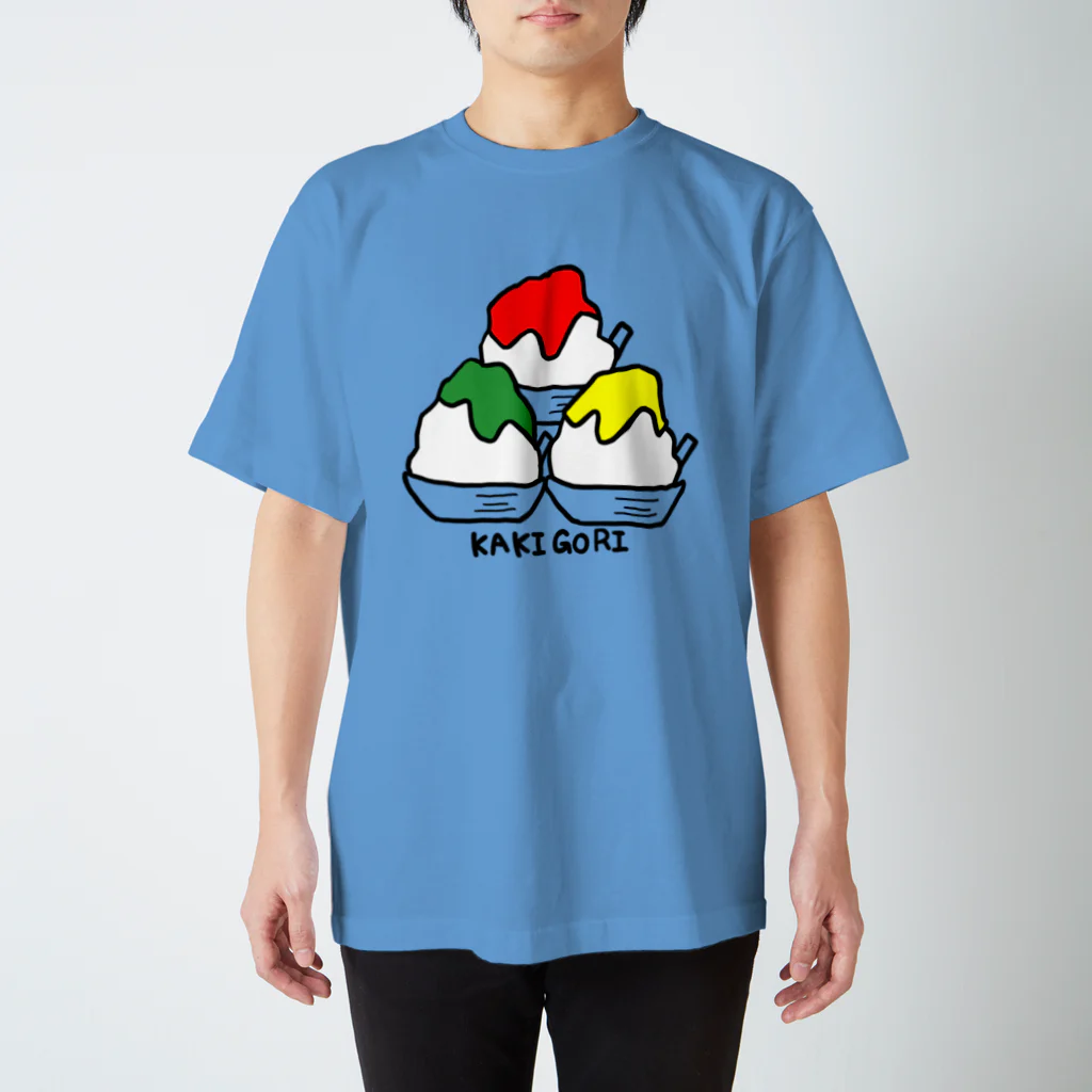 nidone.worksのかき氷食べにいこ スタンダードTシャツ