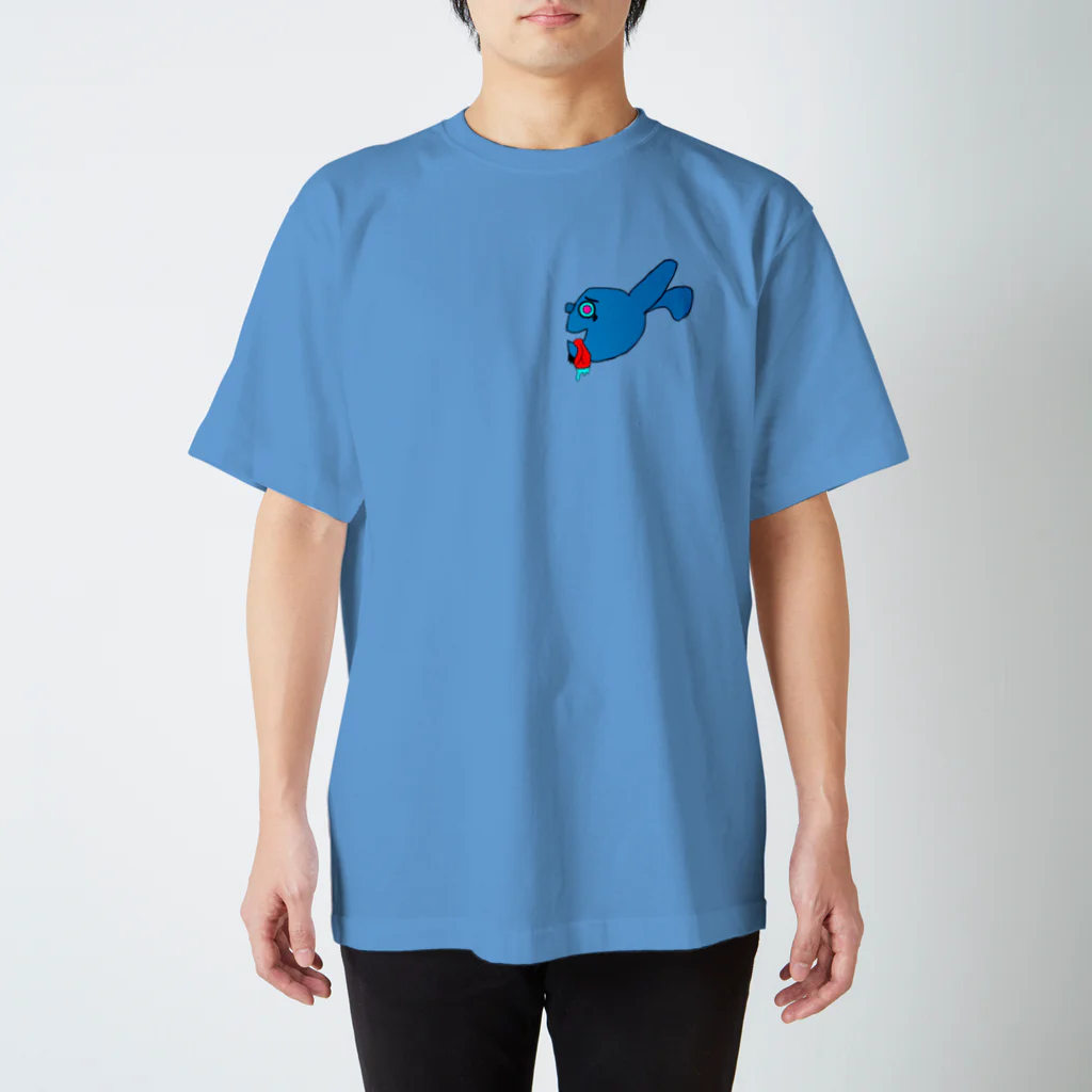 クズな青いウサギのクズな青いウサギヨダレ Regular Fit T-Shirt