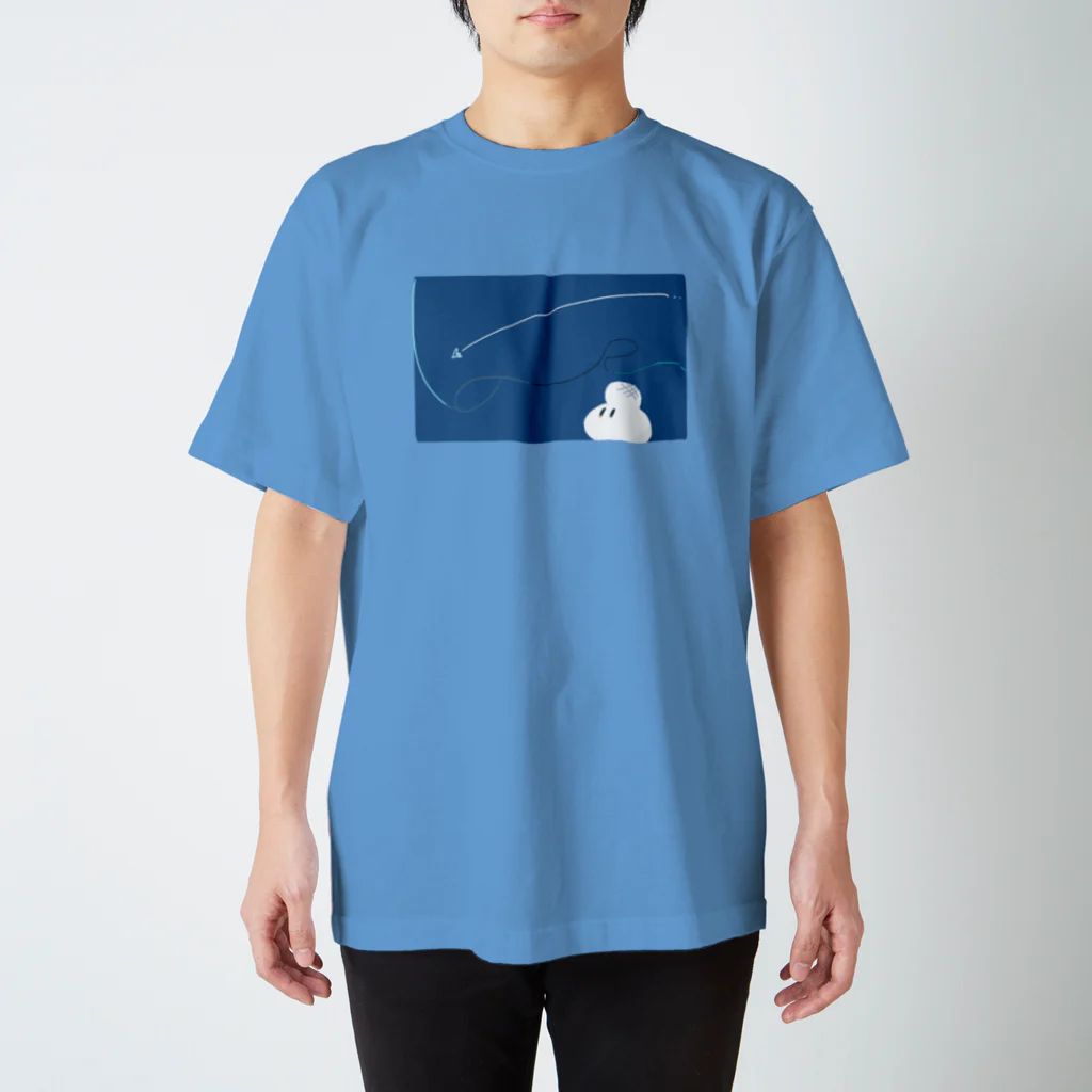 こころおもちやさんのそらみるおもち スタンダードTシャツ