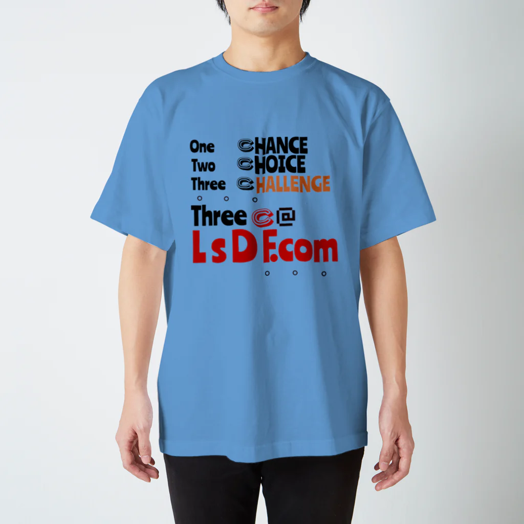 LsDF   -Lifestyle Design Factory-のチャリティー【LsDF  three C's】 スタンダードTシャツ