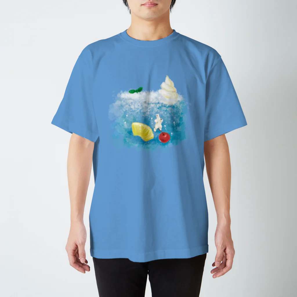 へーはちのみせのブルーハワイ スタンダードTシャツ