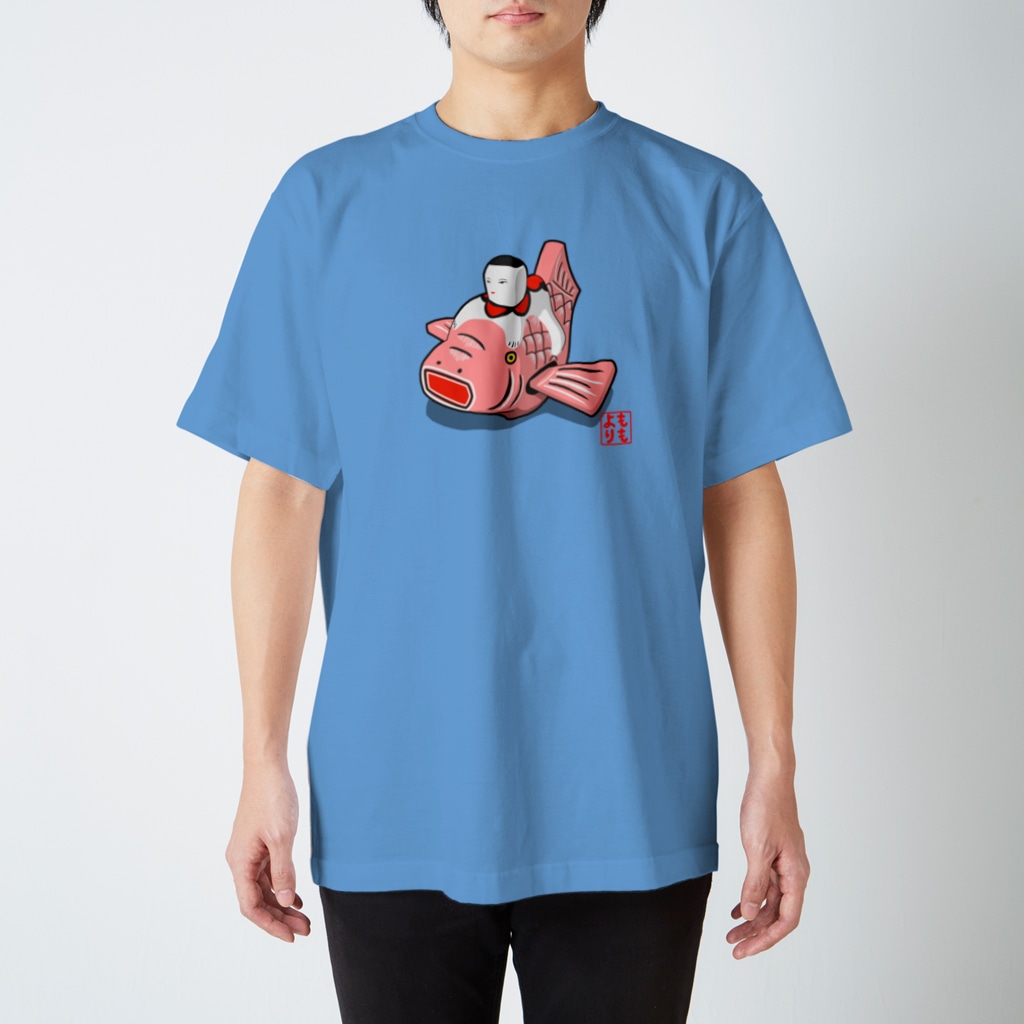 ももよりの鯉乗り童子 Regular Fit T-Shirt