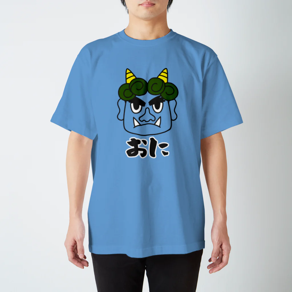 ももよりのいろいろ鬼 緑髪 スタンダードTシャツ