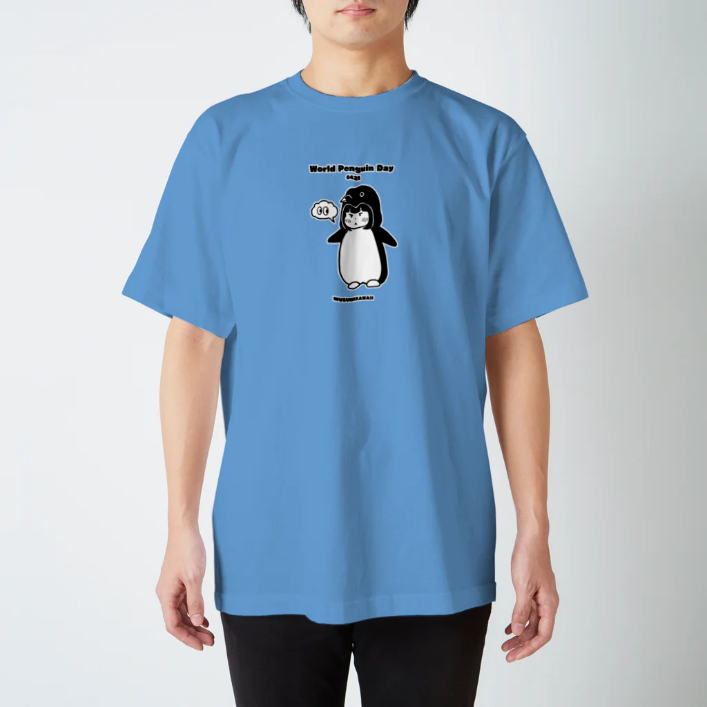 MUSUMEKAWAIIの0425「World Penguin Day」 Regular Fit T-Shirt