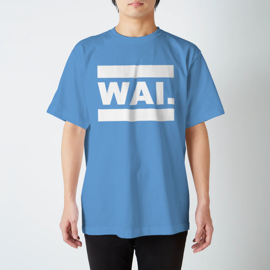 立花けんのグッズ屋さんのWAIT(全16色) Regular Fit T-Shirt