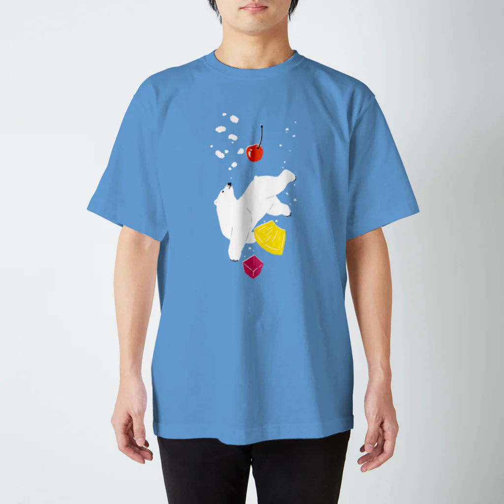 123izmのシロクマ スタンダードTシャツ