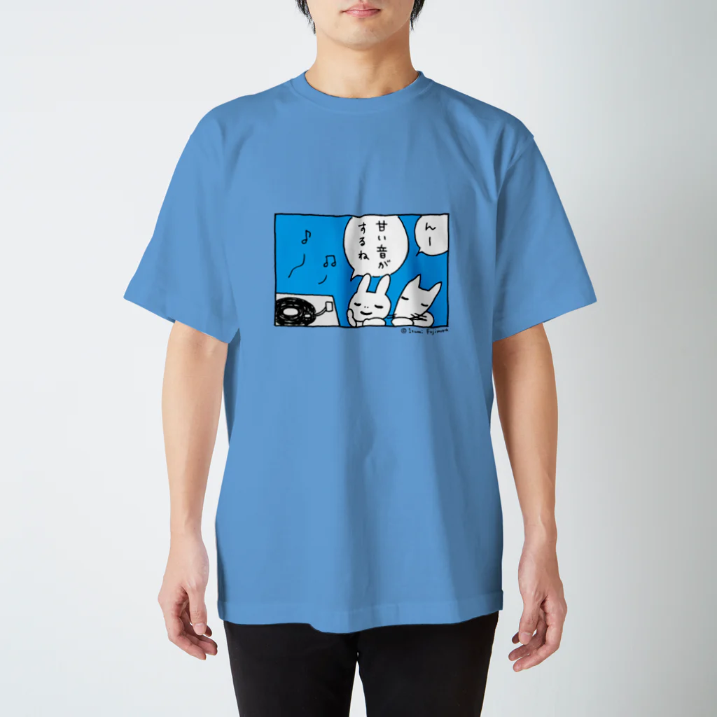 ですちゃ‼︎のですちゃ！！レコード Regular Fit T-Shirt