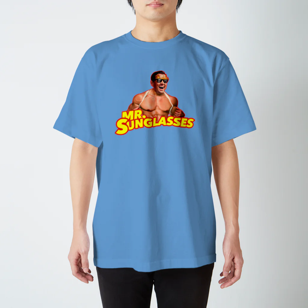 Sunglassesboys®︎のSUNGLASSES BOYS    “Mr.Sunglasses” スタンダードTシャツ