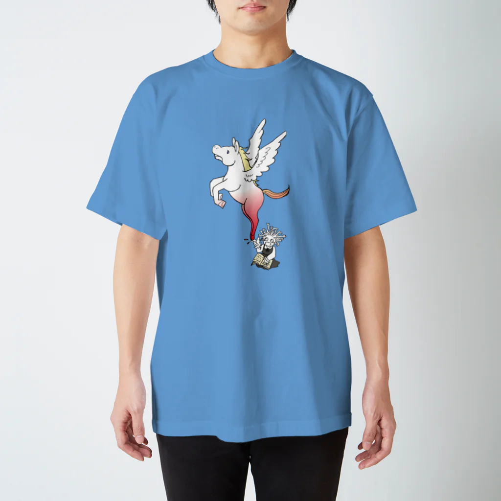 杜の魚のペガサス誕生！ Regular Fit T-Shirt