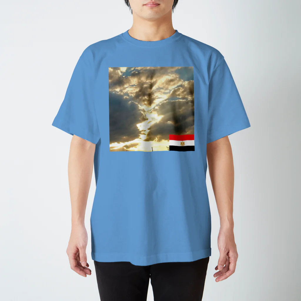 錆猫の館の【A】ファラオの雲 スタンダードTシャツ
