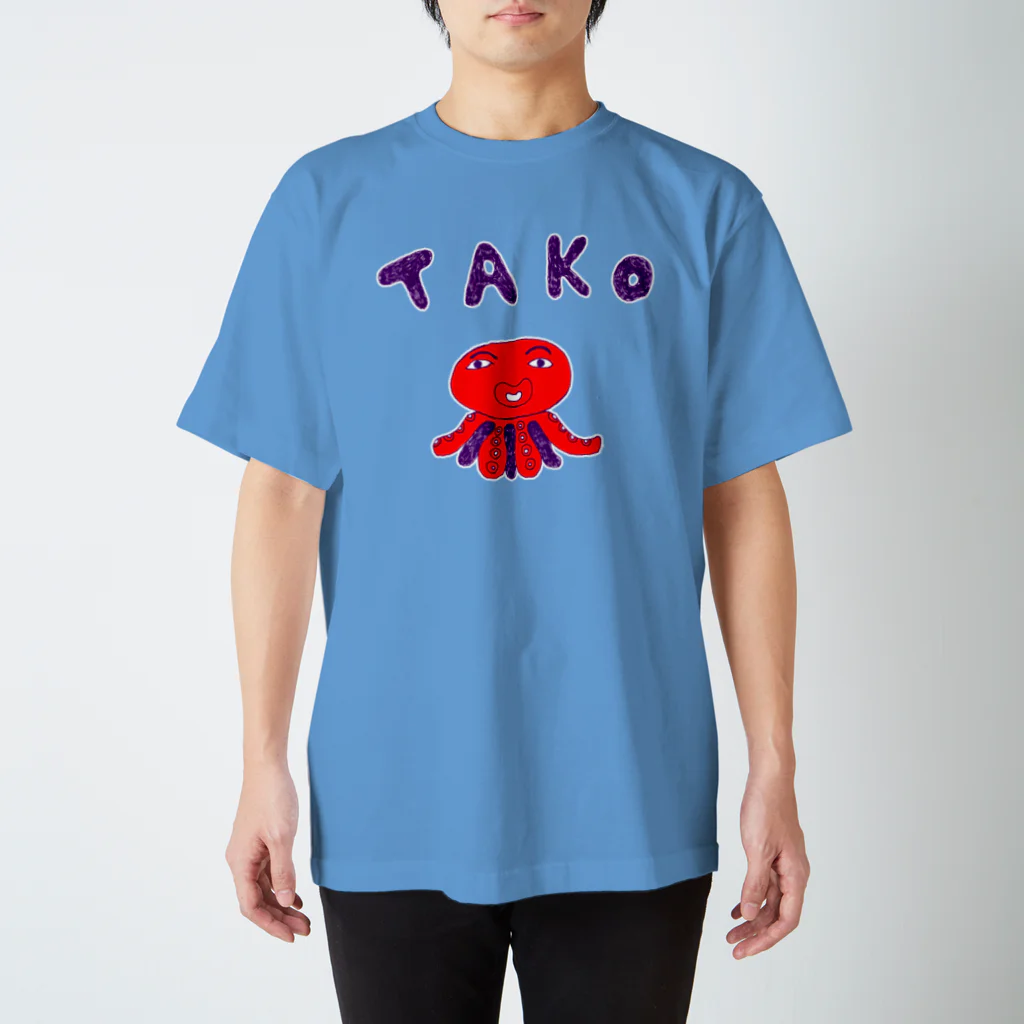 NIKORASU GOのタコ スタンダードTシャツ