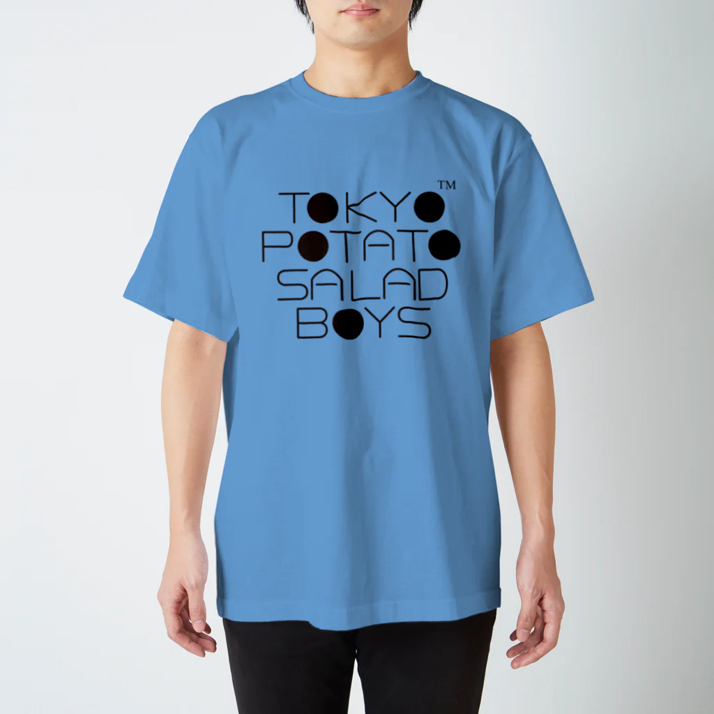 東京ポテトサラダボーイズ公式ショップの東京ポテトサラダボーイズ公式ネオクラシックロゴ Regular Fit T-Shirt