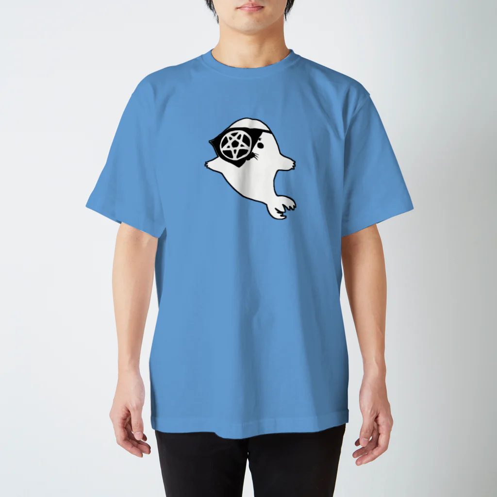はねはね屋のあざら式神　白 Regular Fit T-Shirt